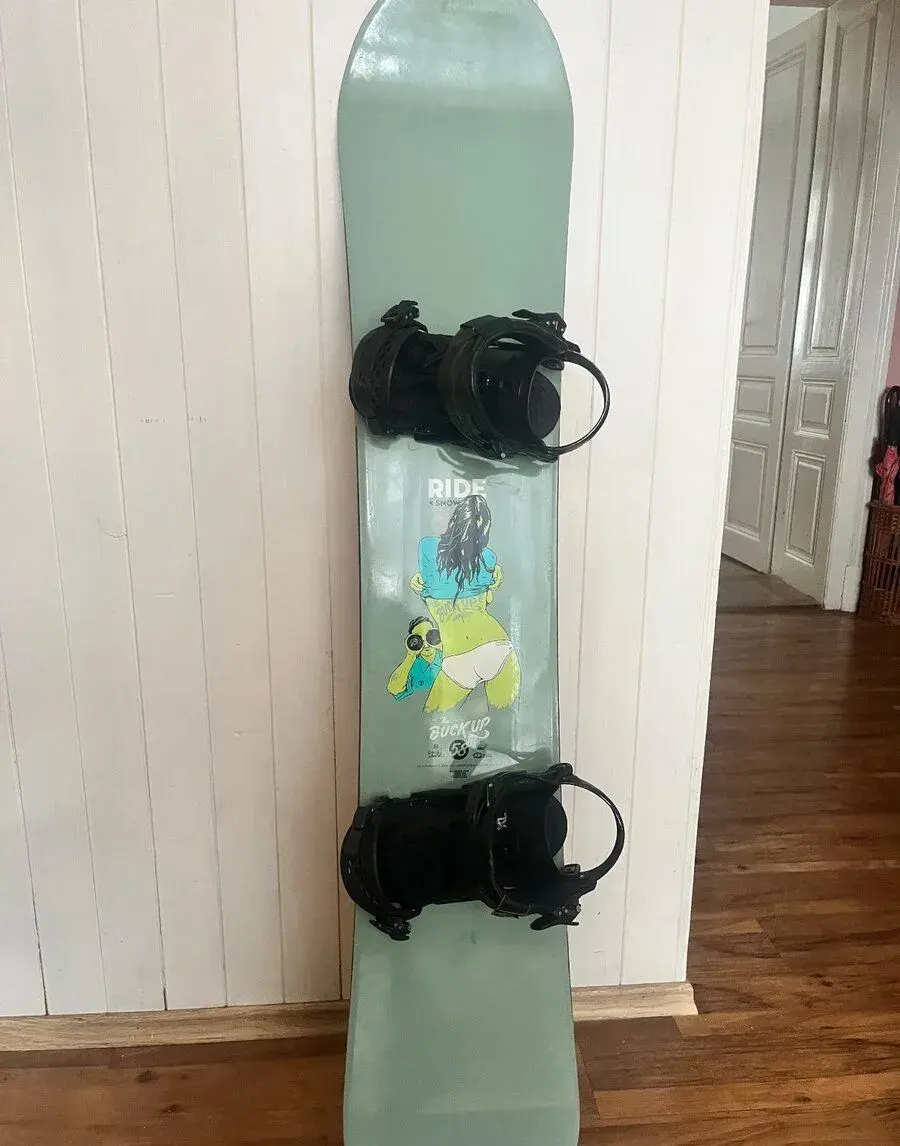 Snowboard RIDE The BUCK 158cm, vazani RIDE