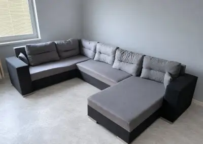 Rozkládací sedací souprava do U