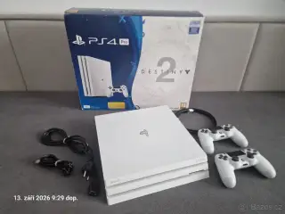 PS4 Pro 2TB SSD bílá + HORI TAC klávesnice a myš – komplet