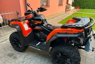 cf moto gladiator 1000 G2 žluté SPZ