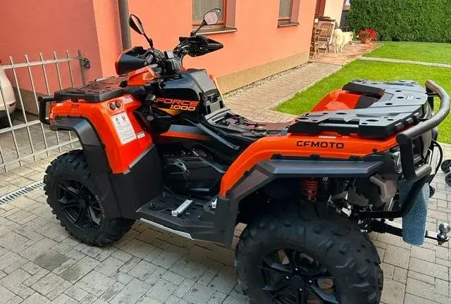cf moto gladiator 1000 G2 žluté SPZ