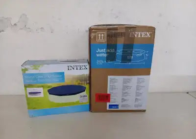 Bazén INTEX EASY 305x76cm + krycí plachta INTEX 3,66 m