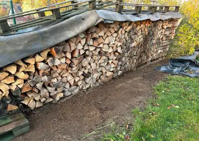 Suché palivové dřevo