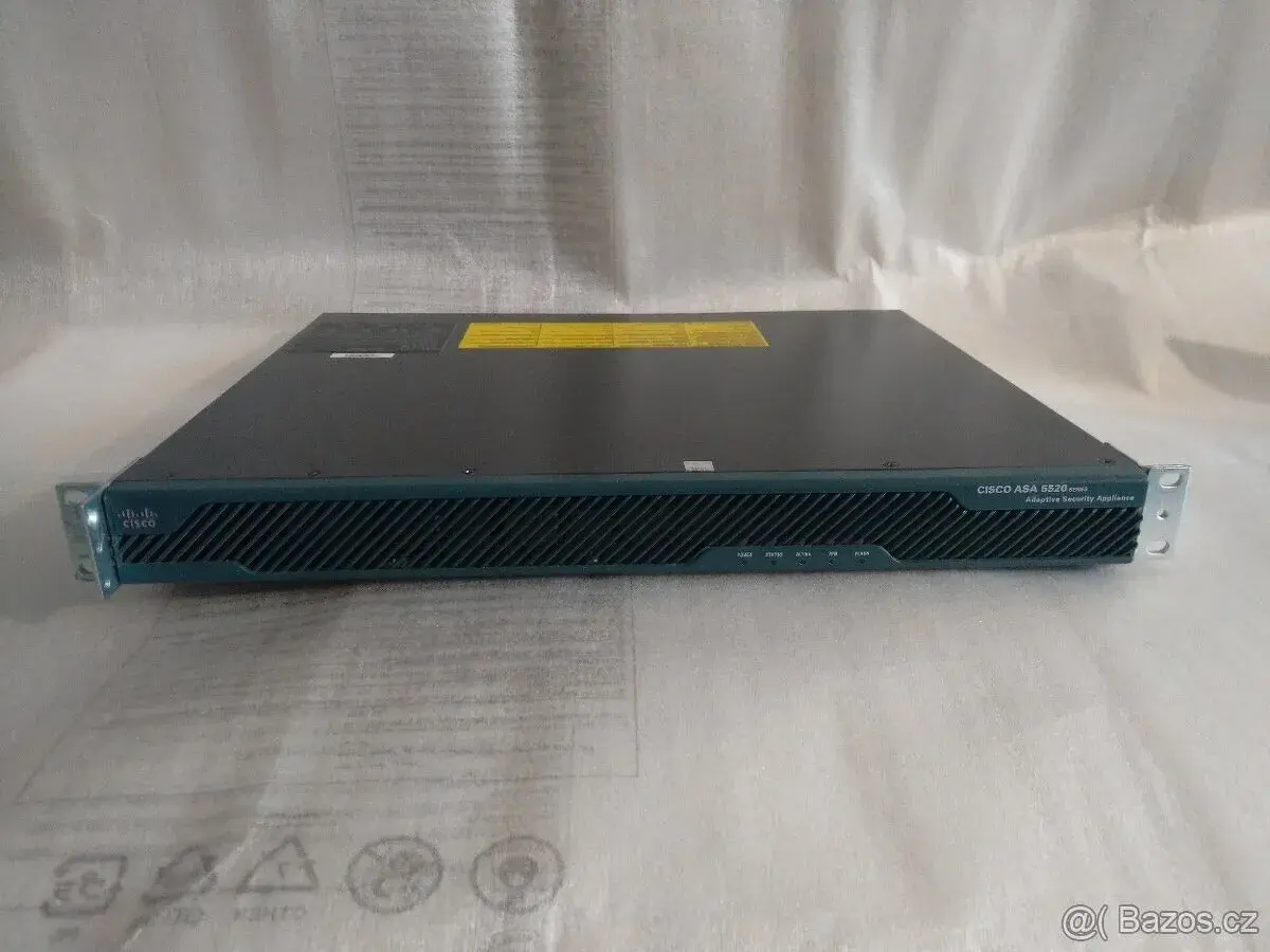 Cisco firewall ASA 5505 a 5520 series, s licencemi a zdroji