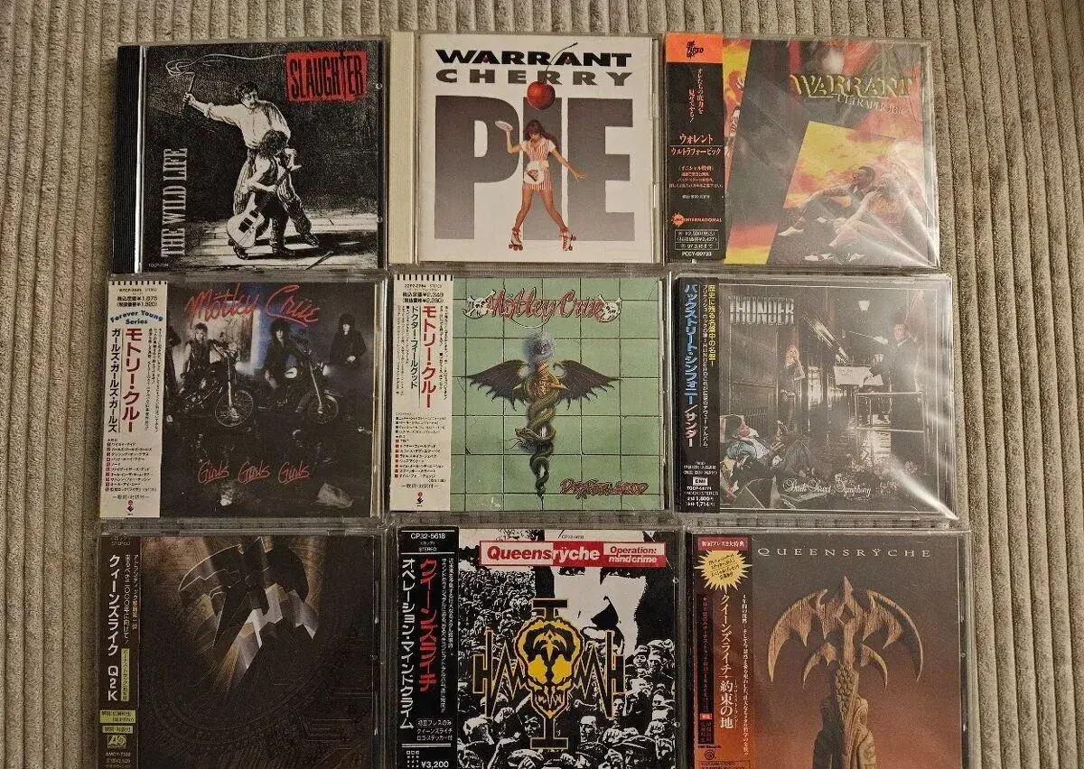 Japonská CDčka originál OBI rock metal