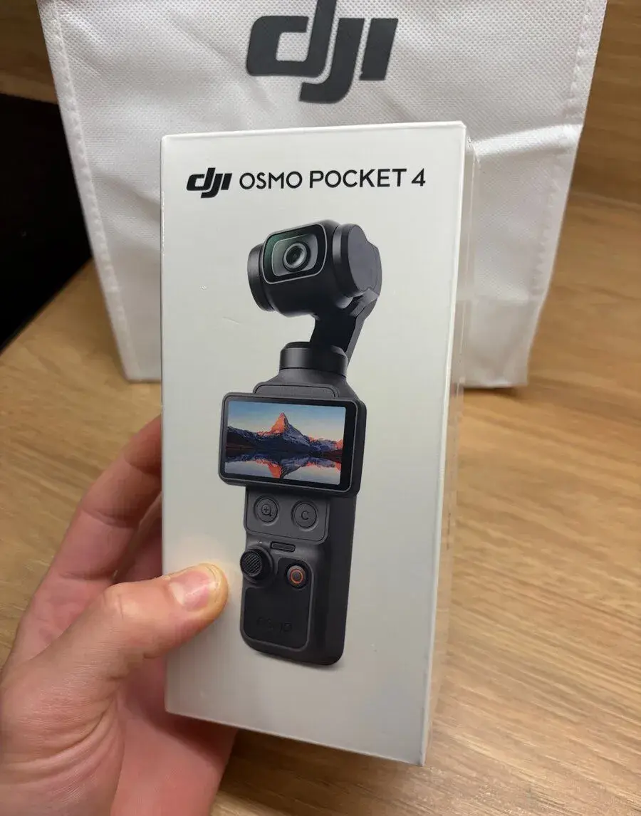 DJI Osmo Pocket 4 - nerozbaleno