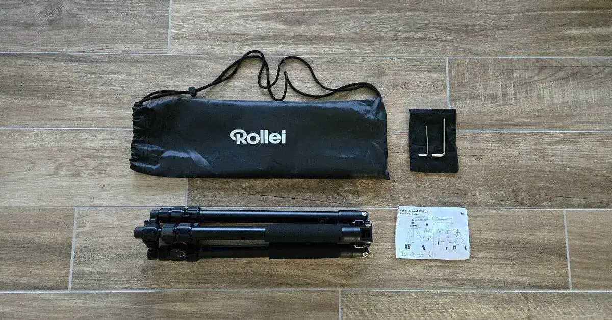 Hliníkový stativ tripod Rollei C5i