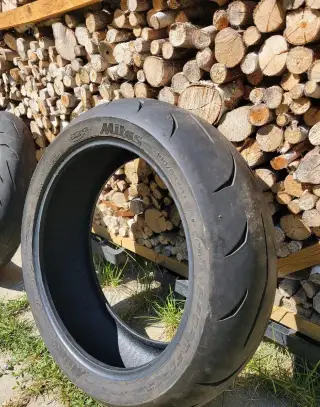 Set pneu na moto 120/70/17 190/55/17
