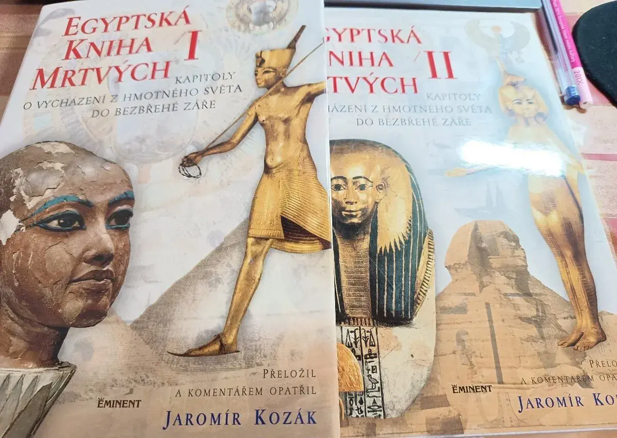 Egyptská kniha mrtvých 1. a 2. díl - J. Kozák
