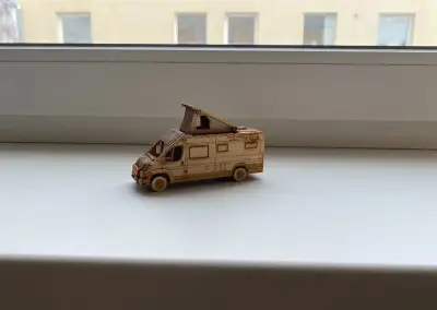 Nový dřevěný model obytného vozu KRS Cruiser Line