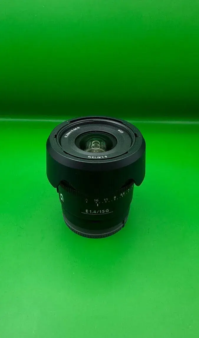 Sony E 15mm F/1.4 G (SEL15F14G) objektiv