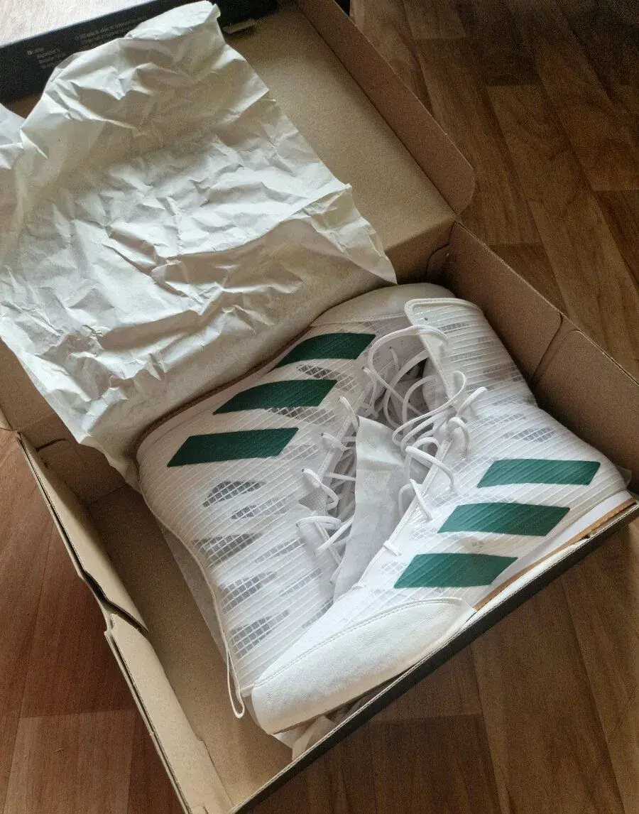 Boxerské boty adidas BOX HOG 4 vel. UK 13 (48 2/3)