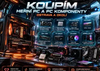 Herní PC a PC komponenty – Ostrava a okolí
