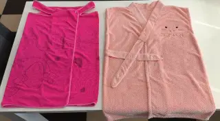 2x župan dámský vel. M/L a XL/XXL