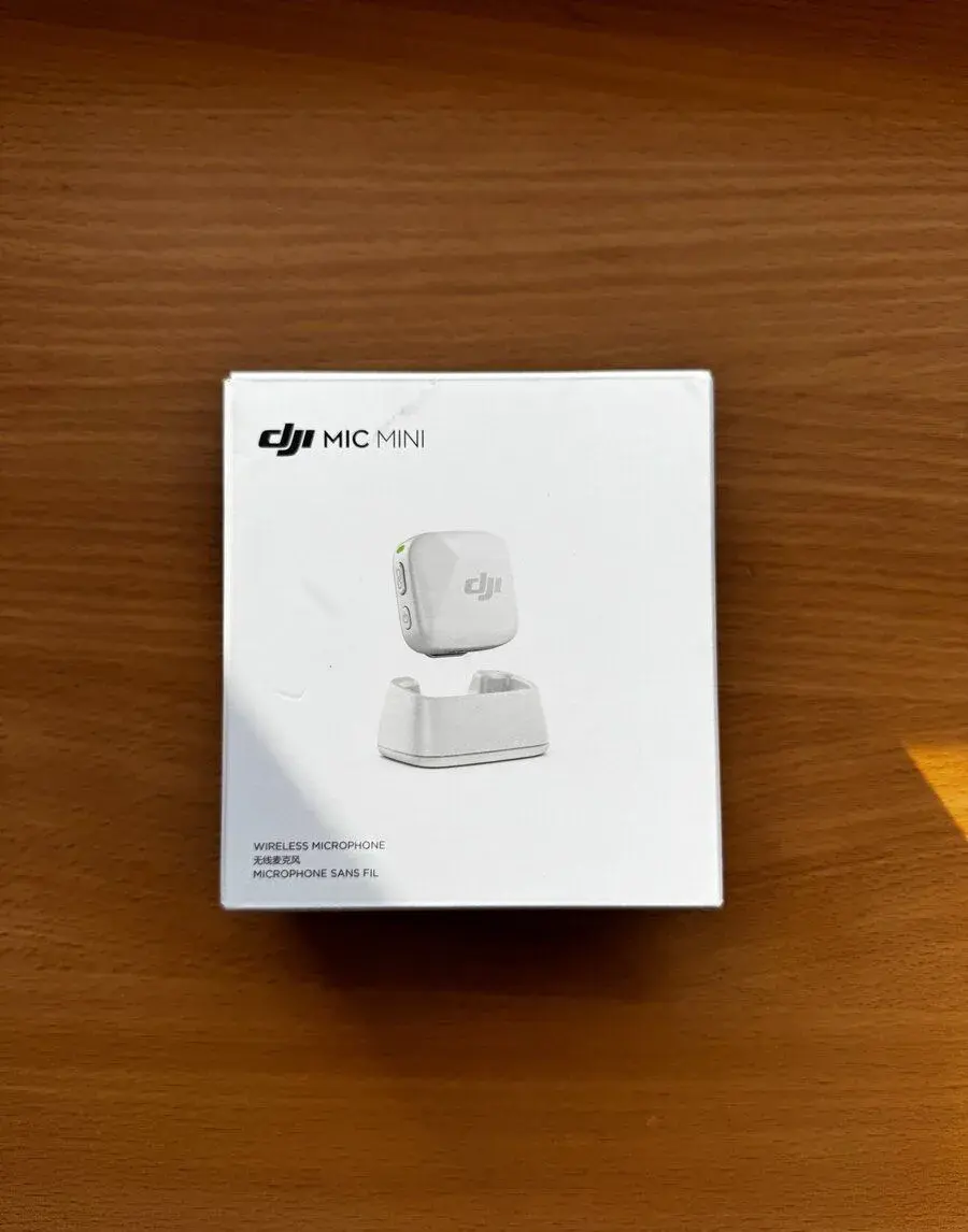 DJI Mic Mini – bezdrátový mikrofon (vysílač), Arctic White