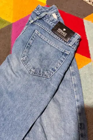 VERSACE DENIM STYLOVÉ JEANS.RIFLE- W 30
