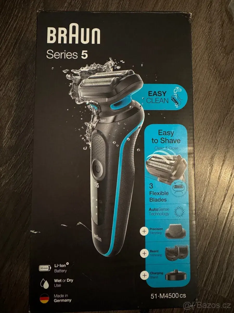 Braun Series 5 51-M4500cs – pouze vyzkoušený