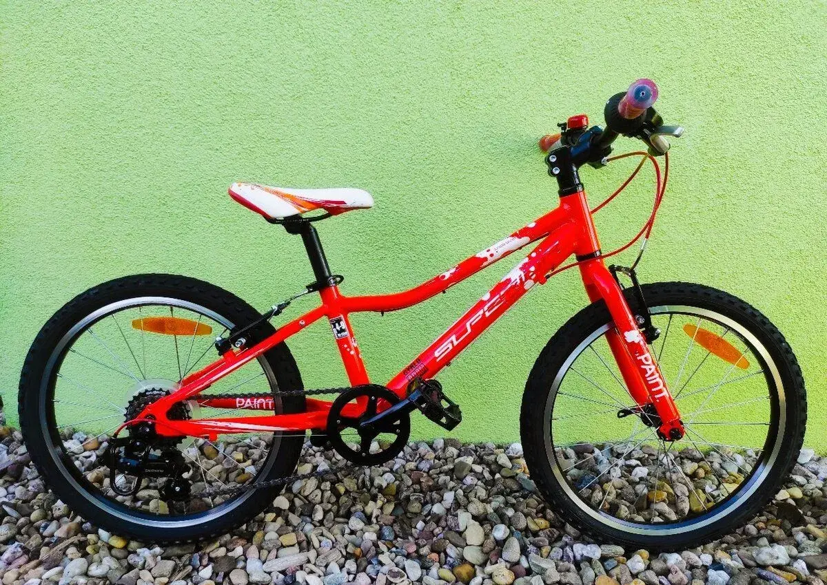 Značkové dětské kolo Superior 20" (oranžová)