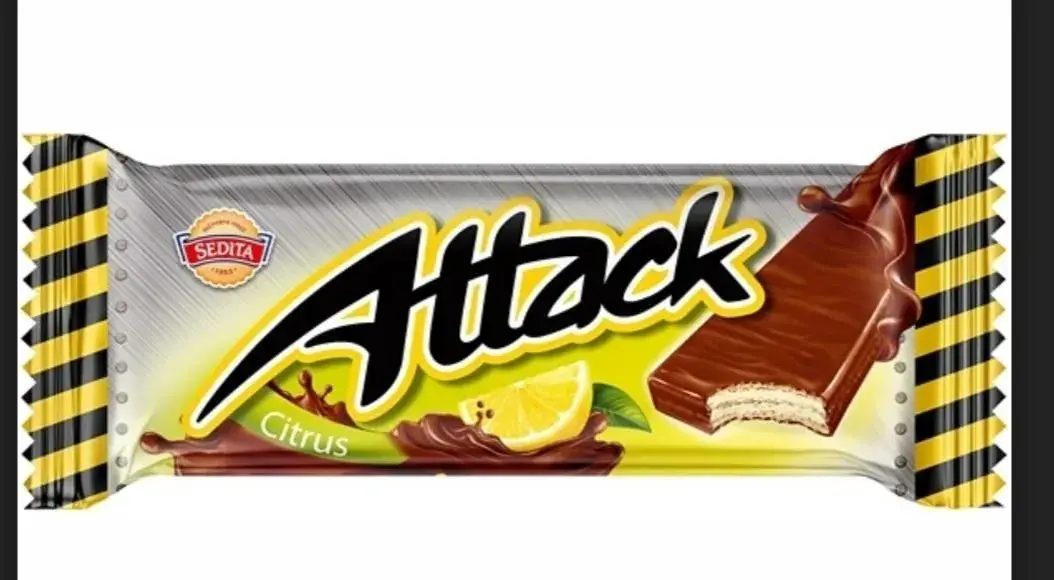 Oplatky Attack Citron 48ks x 30g