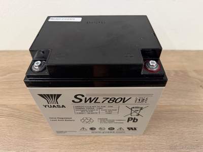 Baterie YUASA SWL780V (12V, 28,8Ah, životnost 10-12let)