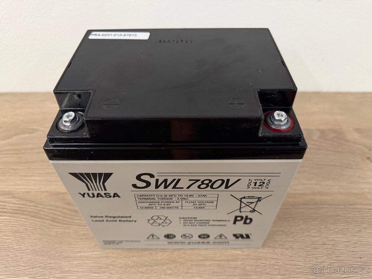 Baterie YUASA SWL780V (12V, 28,8Ah, životnost 10-12let)