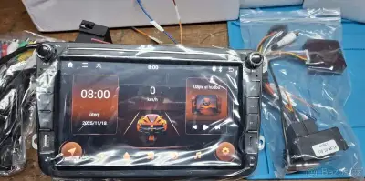 VW Škoda Android 15 autorádio s Carplay