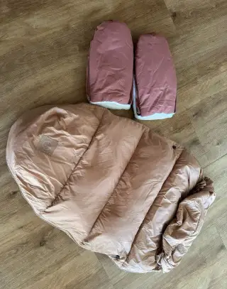 Péřový fusak Elodie, zdarma rukavice na kočárek