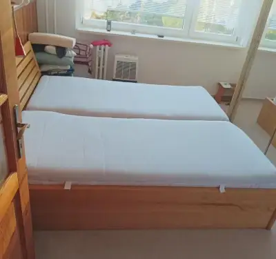 Matrace JYSK 90 x 200 x 15 - 2 ks (teplá/chladnější strana)