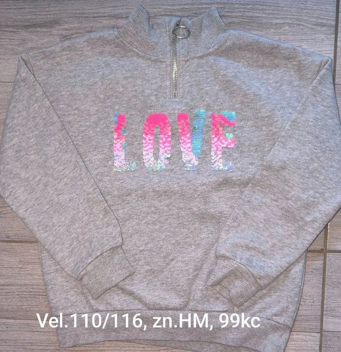 Mikina vel.110/116