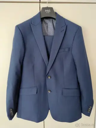 Pánský oblek vel. S, Marks & Spencer