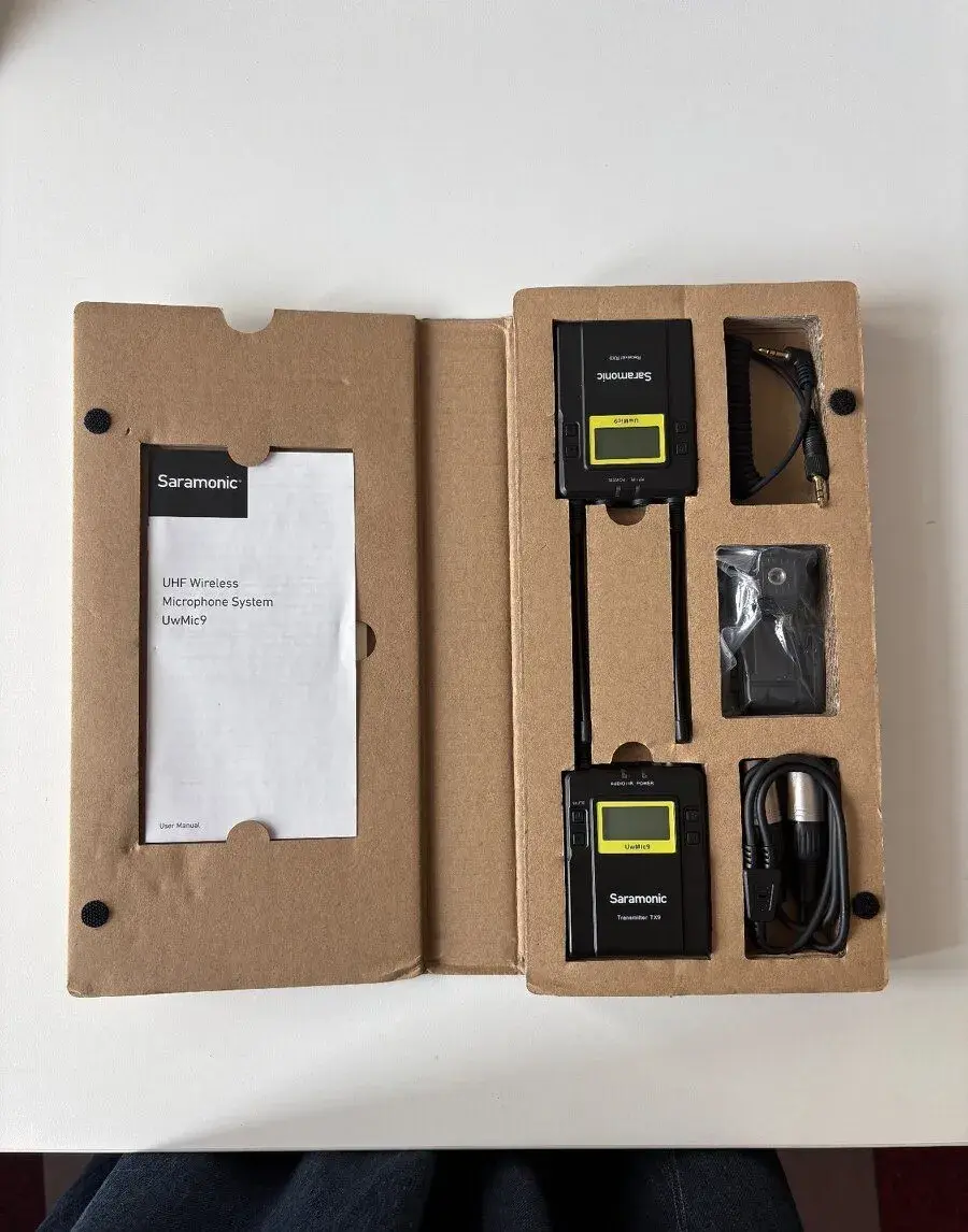 Saramonic UwMic 9 RX+TX9 - přijímač a vysílač