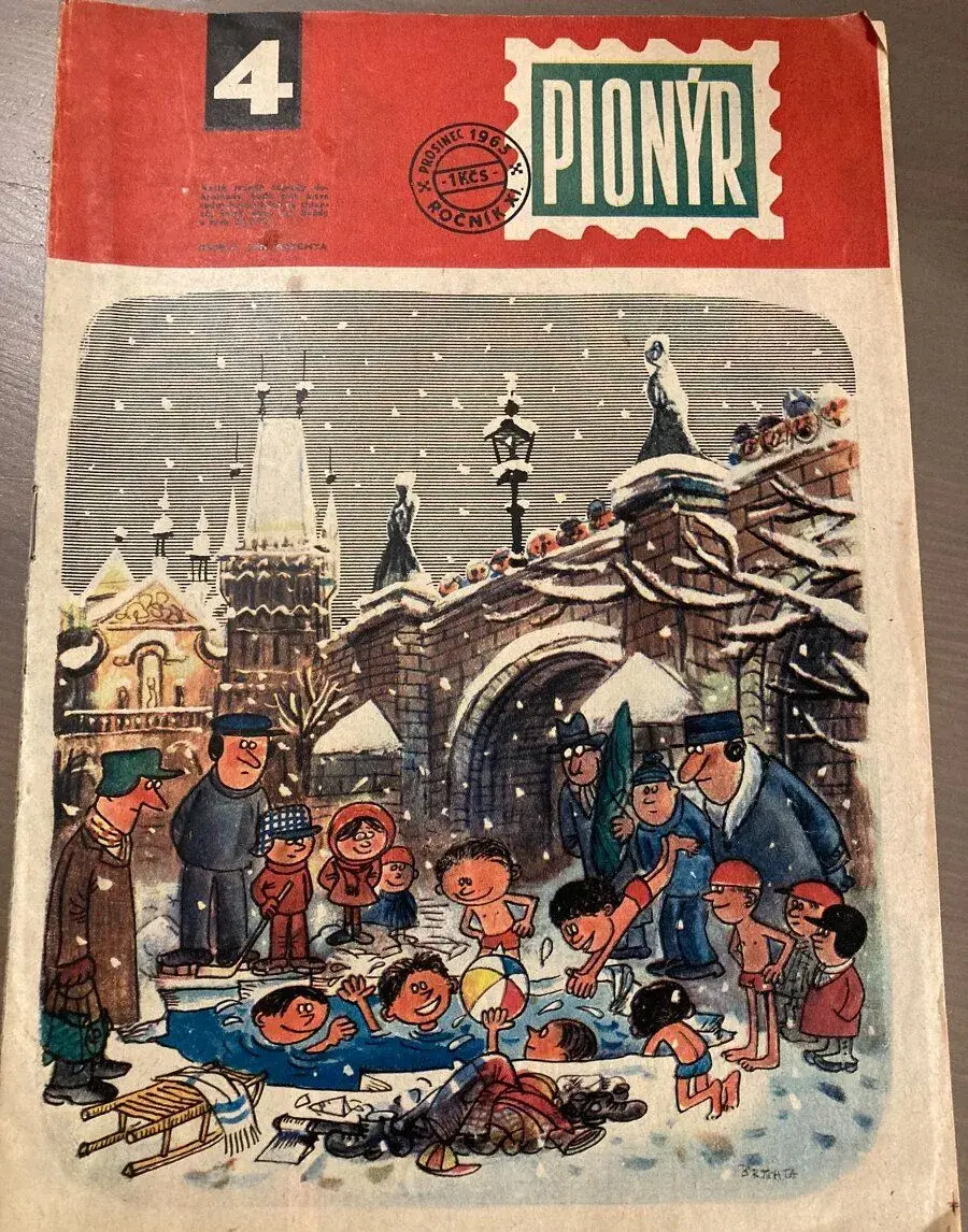 Časopis Pionýr - prosinec 1963, č. 4, ročník XI