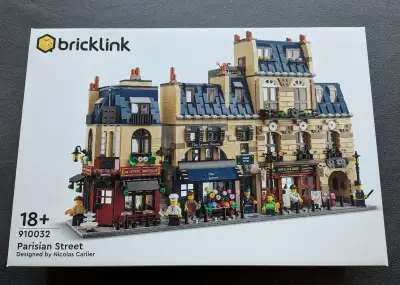 LEGO 910032 Parisian Street – neotevřené, BrickLink Designer