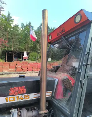 Zetor Crystal nerez roura