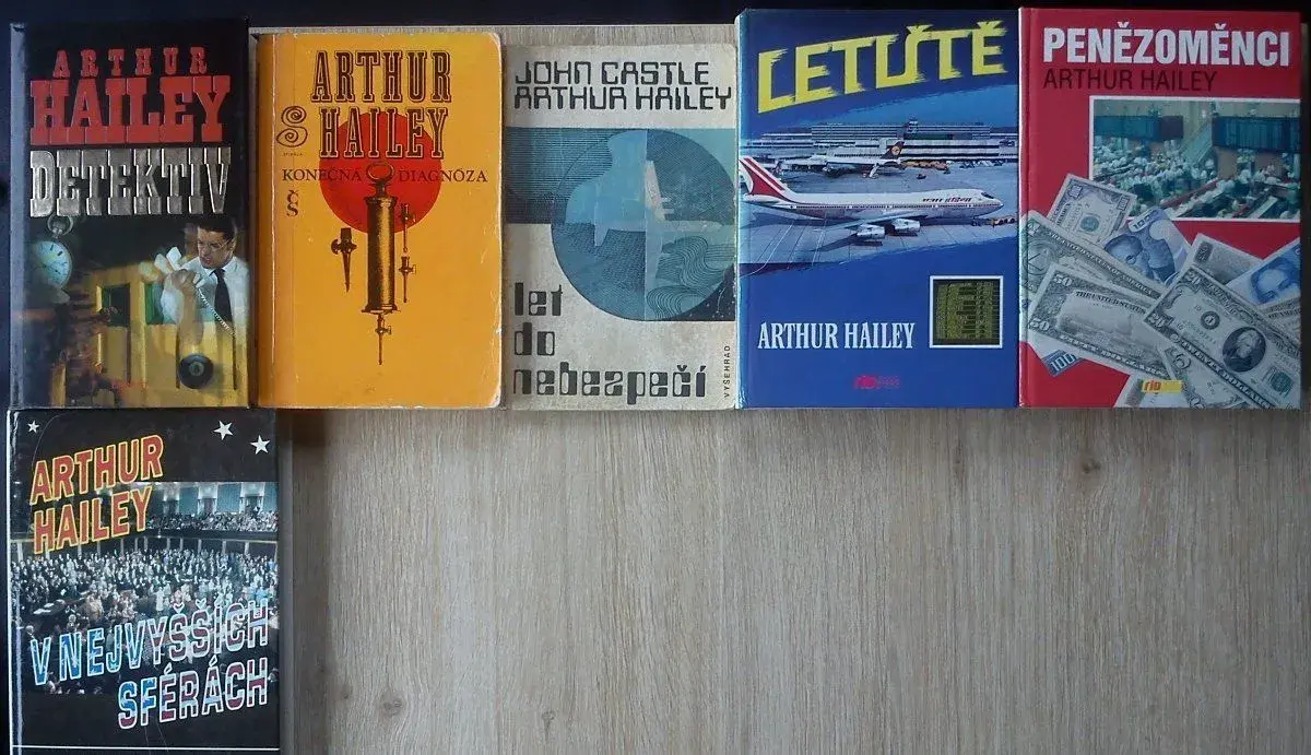 Sbírka knih Johna Castlea, Arthura Haileya