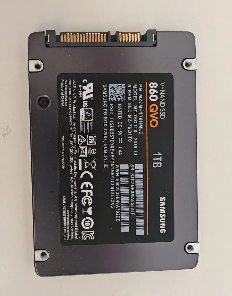SSD Samsung V-NAND 860 QVO 1 TB