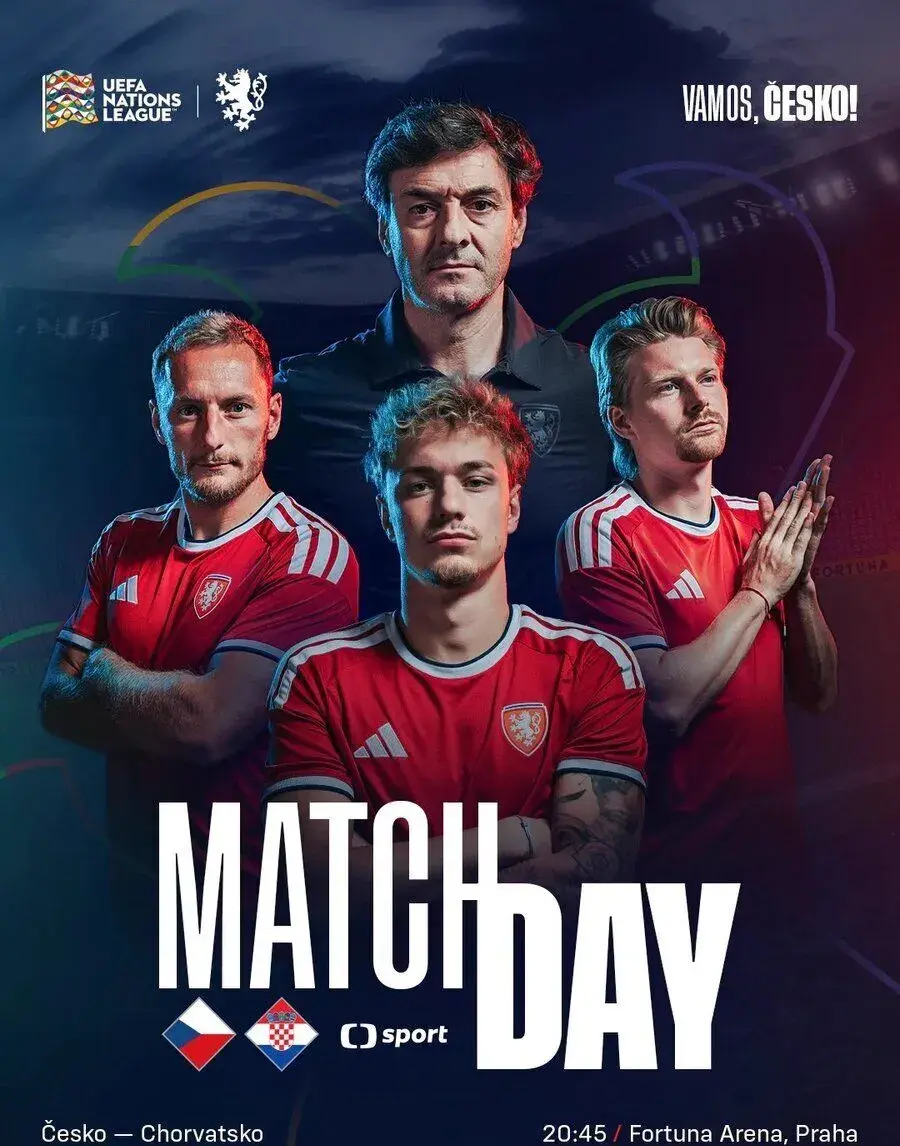 Fotbal - Česko - Chorvatsko