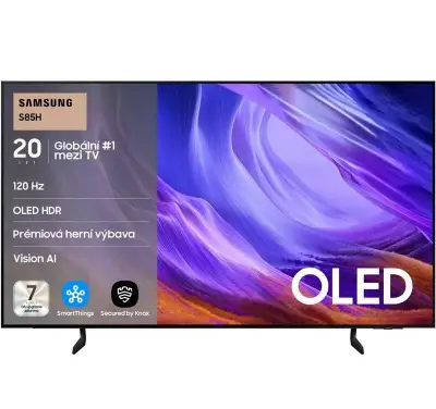 Samsung OLED 4K Smart TV QE65S85H, 65" 163cm, 120Hz, 2026