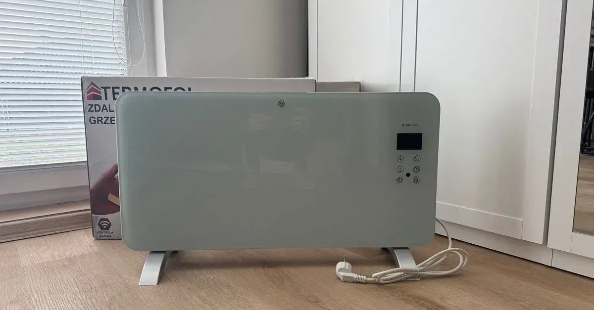NOVÉ skleněný topný panel TERMOFOL bílá 1500W a 1000W