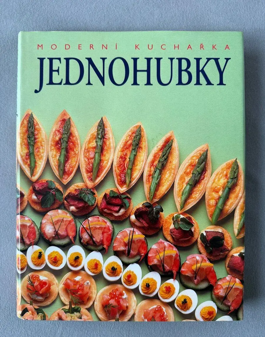 Moderní kuchařka – Jednohubky – Slovart – 304 stran receptů