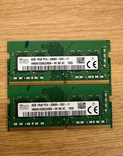 2x 8GB Hynix SO-DIMM DDR4 2666MHz PC4-21300
