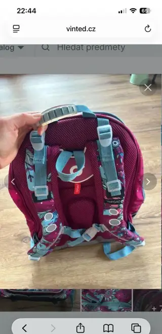 Školní dívčí batoh / taška topgal