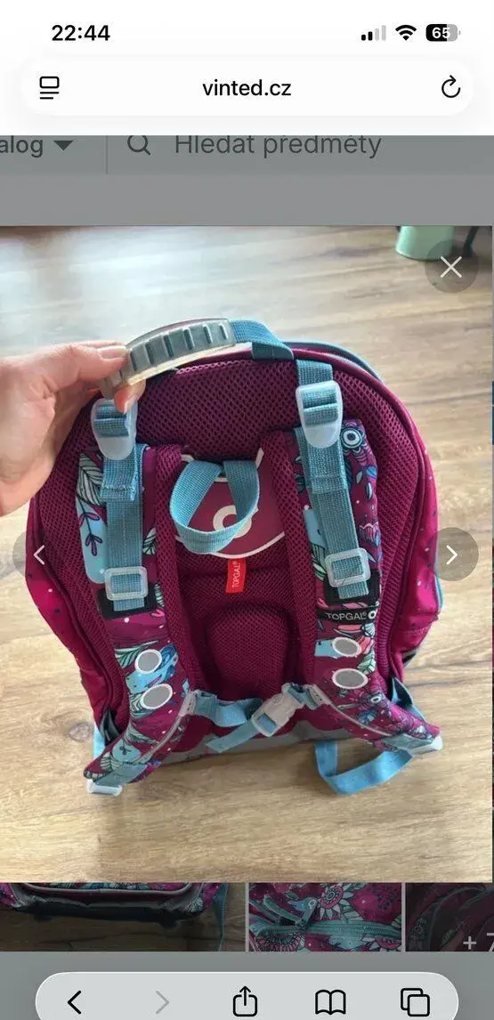 Školní dívčí batoh / taška topgal