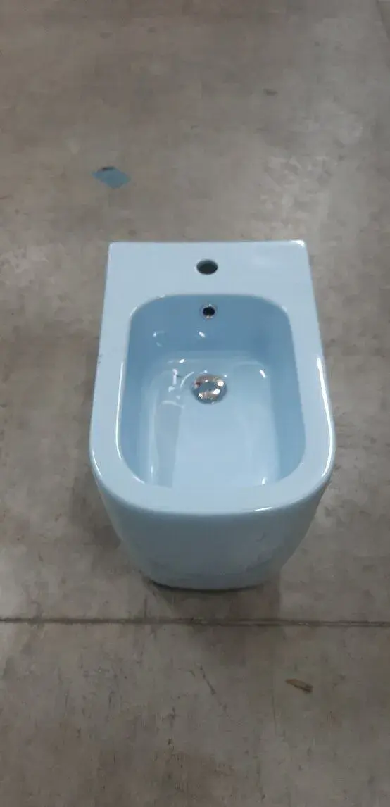 Bidet stacionární modrý, Nic design - nový