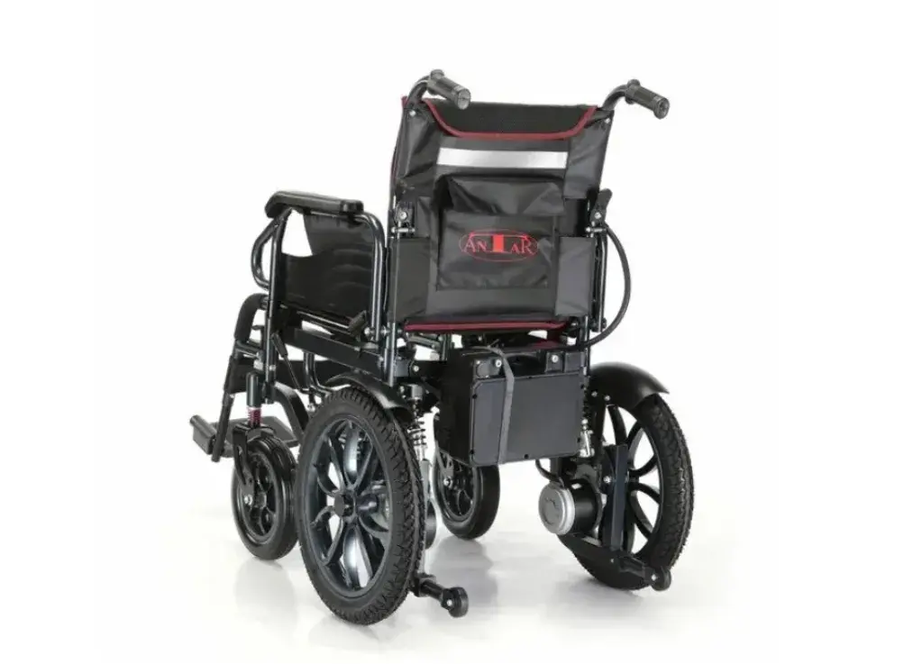 ZÁRUKA - AT52332 VOZÍK INVALIDNÍ ELEKTRICKÝ SKLÁDACÍ + NOVÁ