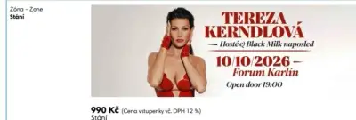 Vstupenky Tereza Kerndlová