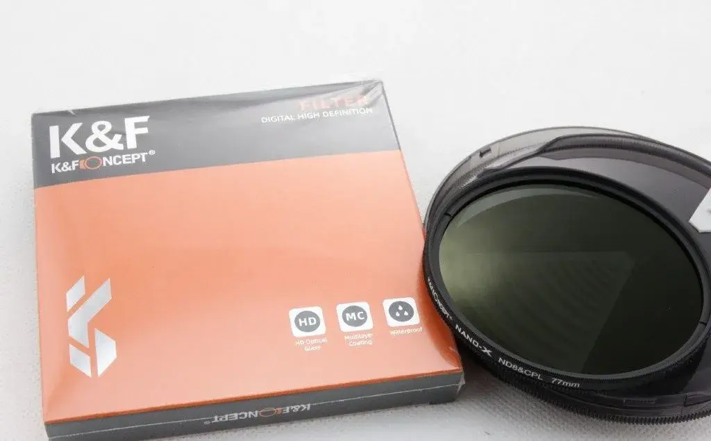 77mm CPL+ 8ND polarizační filtr Koncept Nano HD Slim MC
