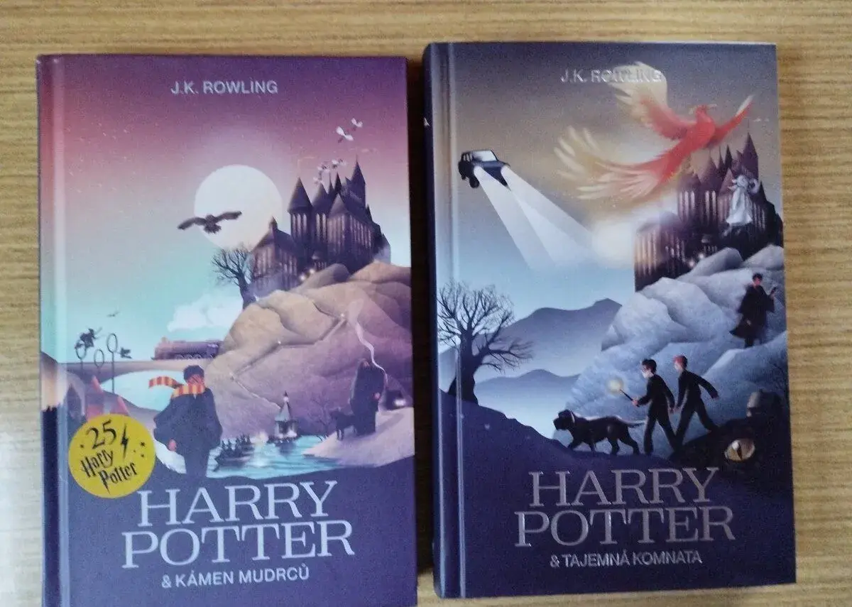 J. K. ROWLINGOVÁ - 2x Harry Potter