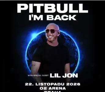 Pitbull – I’m Back 22.11.2026 VIP klubové patro
