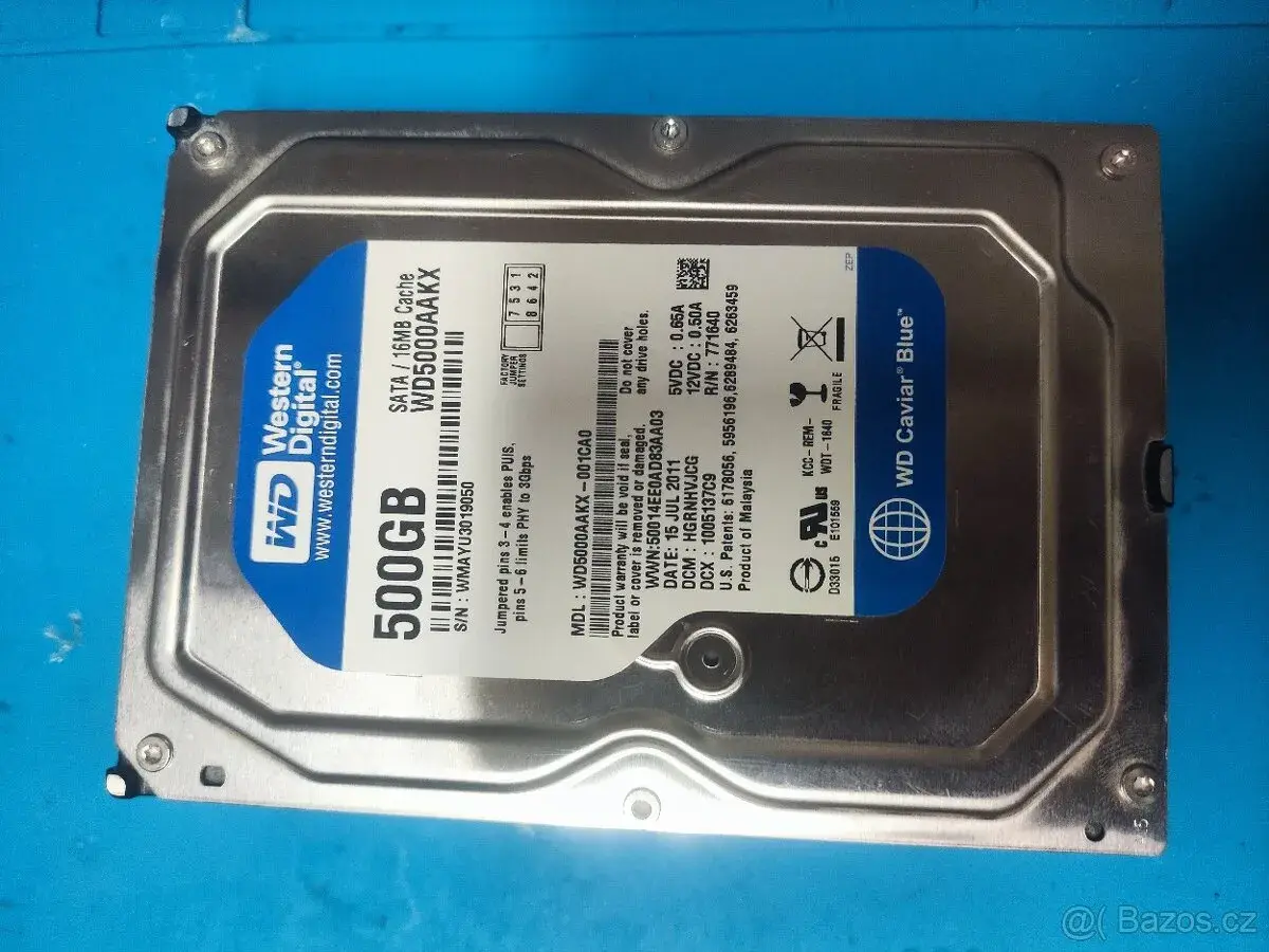 PC HDD různé značky